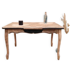 Table damier avec rallonge