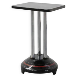 Table d'appoint Art Déco avec base laquée noire, France années 1920