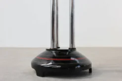 Table d'appoint Art Déco avec base laquée noire, France années 1920