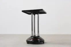 Table d'appoint Art Déco avec base laquée noire, France années 1920