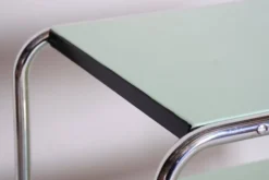 Table d'appoint Art Déco en acier chromé par Marcel Breuer pour Thonet, années 1930.
