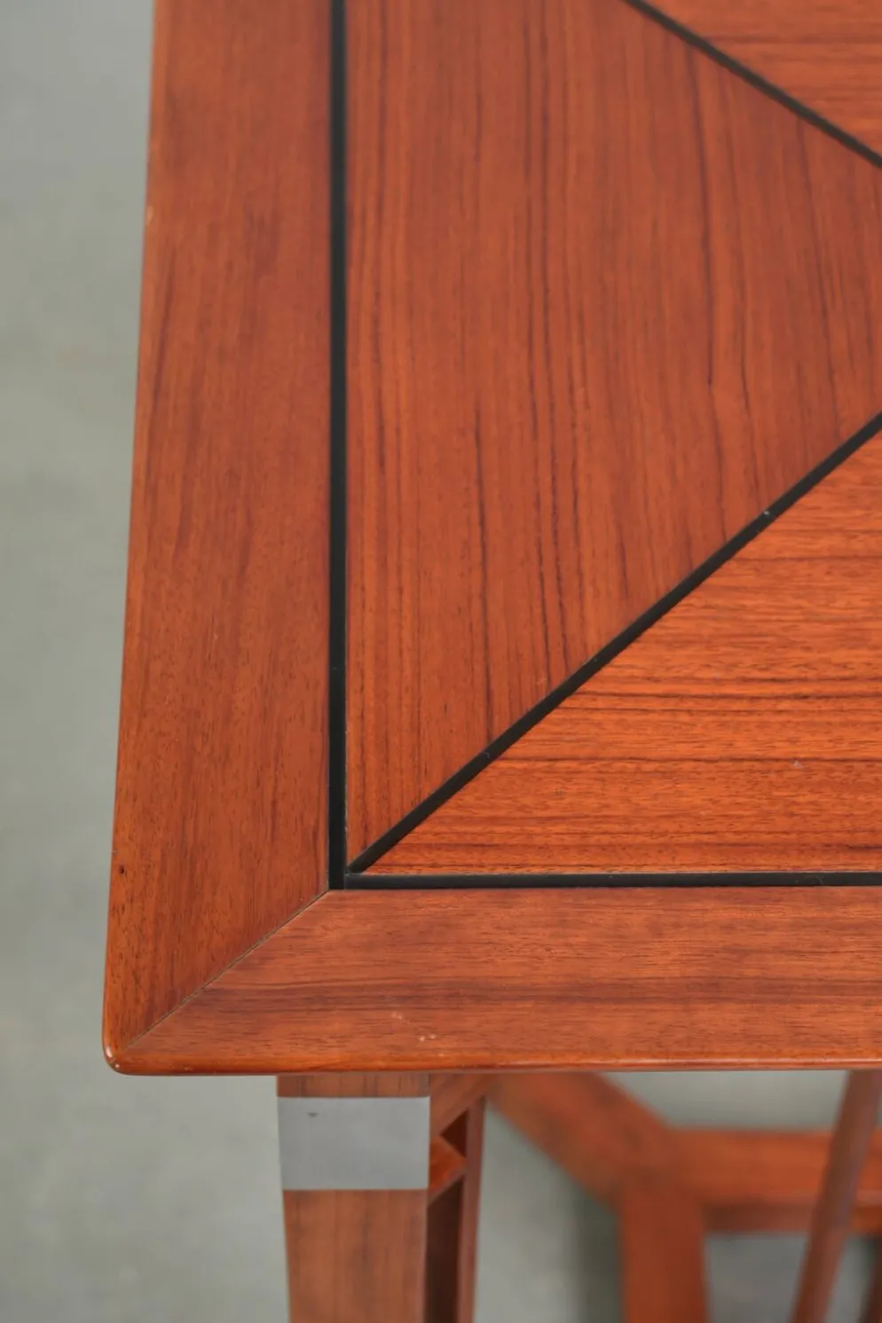 Table d'appoint Art Déco haute avec plateau amovible