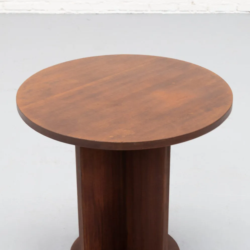 Table d'appoint Art Déco néerlandaise des années 1930