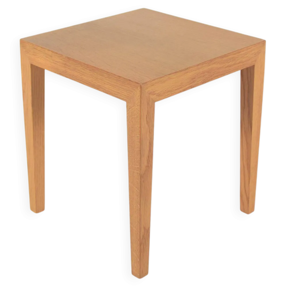 Table d'appoint danoise par Severin Hansen pour Haslev Møbelsnedkeri, années 1960.
