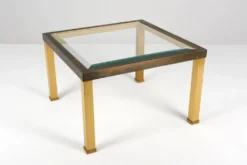 Table d'appoint de Guy Lefevre pour Jansen circa 1970
