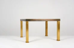 Table d'appoint de Guy Lefevre pour Jansen circa 1970