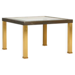 Table d'appoint de Guy Lefevre pour Jansen circa 1970