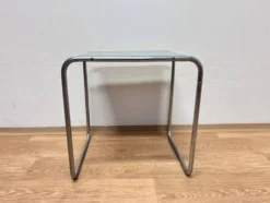 Table d'appoint empilable B9 en chrome Bauhaus, Marcel Breuer - années 1930