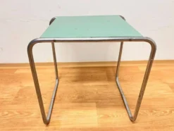 Table d'appoint empilable B9 en chrome Bauhaus, Marcel Breuer - années 1930