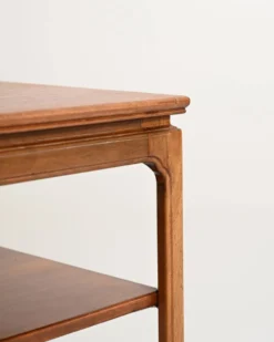 Table d'appoint en acajou scandinave, années 1950-1960