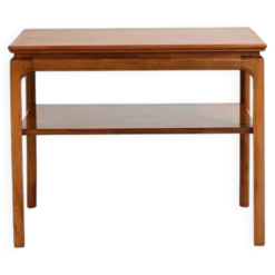 Table d'appoint en acajou scandinave, années 1950-1960