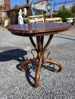 Table d'appoint en bois courbé Thonet n'1 du XIXème