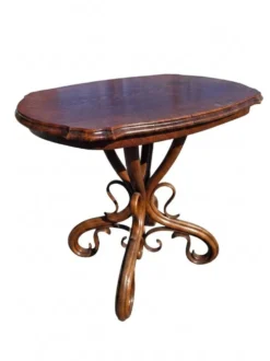 Table d'appoint en bois courbé Thonet n'1 du XIXème