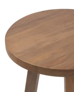 Table d'appoint en bois de manguier massif