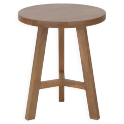 Table d'appoint en bois de manguier massif