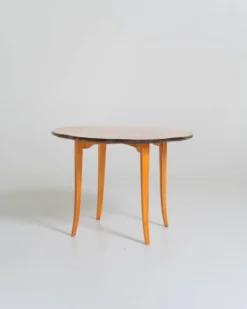 Table d'appoint en bouleau, Suède, années 1940