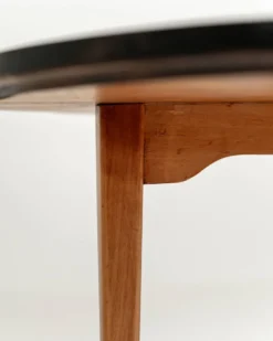 Table d'appoint en bouleau, Suède, années 1940