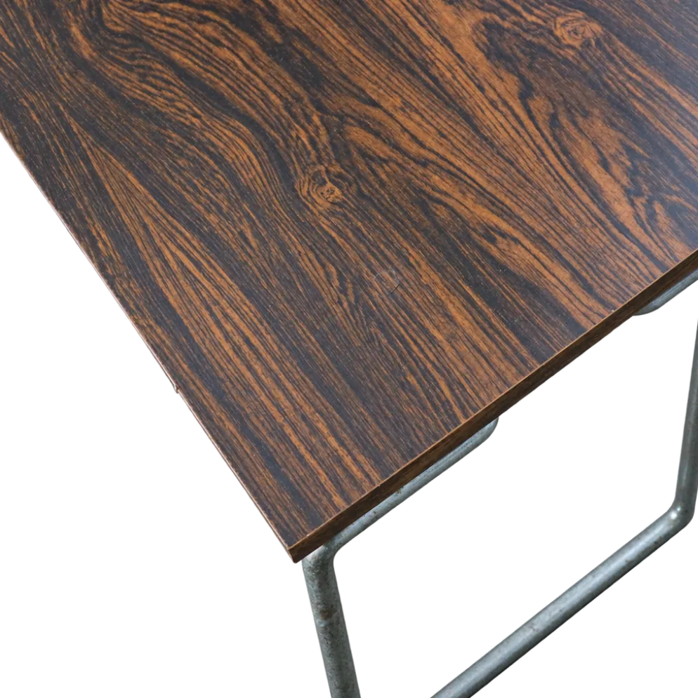 Table d'appoint en palissandre vintage / table basse des années 1960