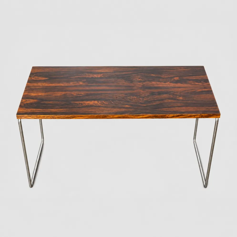 Table d'appoint en palissandre vintage / table basse des années 1960