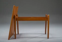 Table d'appoint en teck du milieu du siècle par Fredrik A. Kayser pour Vatne, Norvège, années 1960.