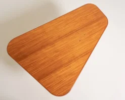 Table d'appoint en teck et chêne par Yngve Ekström pour Westbergs Möbler, Suède, 1950