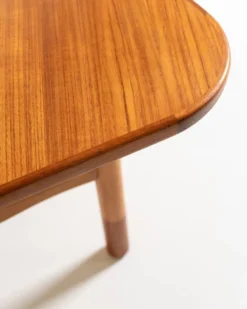 Table d'appoint en teck et chêne par Yngve Ekström pour Westbergs Möbler, Suède, 1950