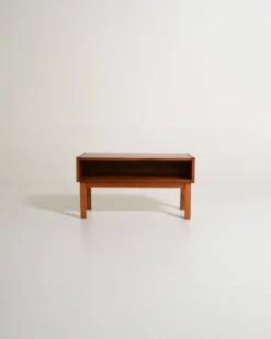 Table d'appoint en teck scandinave, années 1960