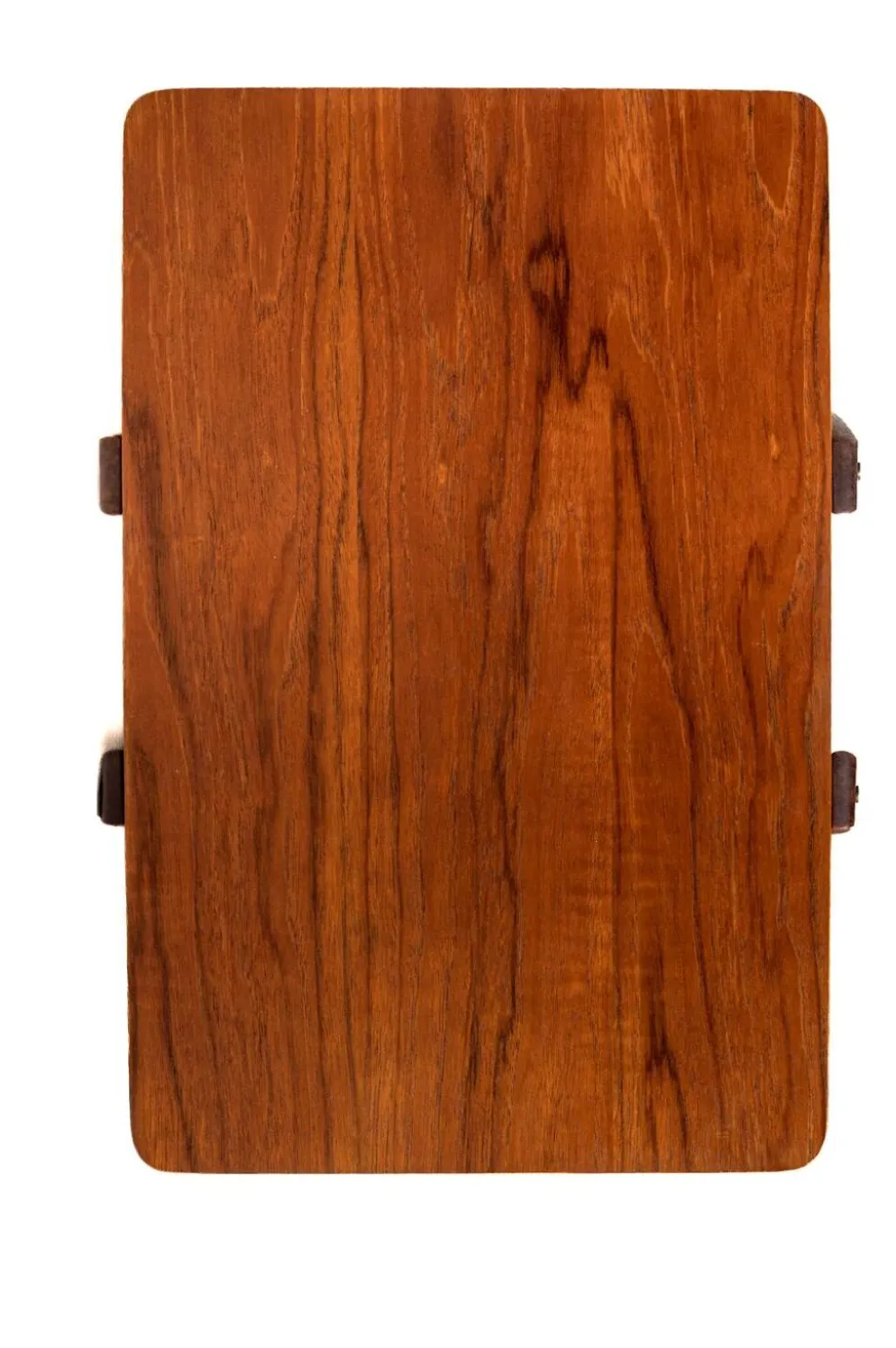 Table d'appoint en teck suédois et acajou, années 1950