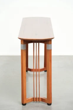Table d'appoint long au design Art Déco