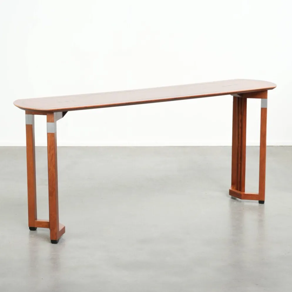 Table d'appoint long au design Art Déco