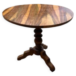 Table d’appoint plateau pivotant