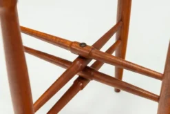 Table d'appoint Poul Hundevad en teck Vamdrup Stolefabrik Danemark 1960