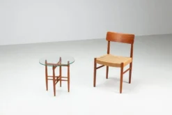 Table d'appoint Poul Hundevad en teck Vamdrup Stolefabrik Danemark 1960