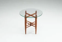 Table d'appoint Poul Hundevad en teck Vamdrup Stolefabrik Danemark 1960