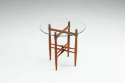 Table d'appoint Poul Hundevad en teck Vamdrup Stolefabrik Danemark 1960