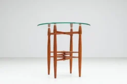 Table d'appoint Poul Hundevad en teck Vamdrup Stolefabrik Danemark 1960