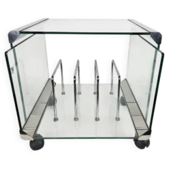 Table d'appoint roulantes Gallotti & Radice - Pierangelo Gallotti - Italie - années 70