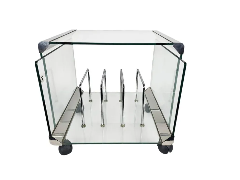 Table d'appoint roulantes Gallotti & Radice - Pierangelo Gallotti - Italie - années 70