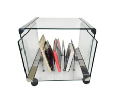 Table d'appoint roulantes Gallotti & Radice - Pierangelo Gallotti - Italie - années 70