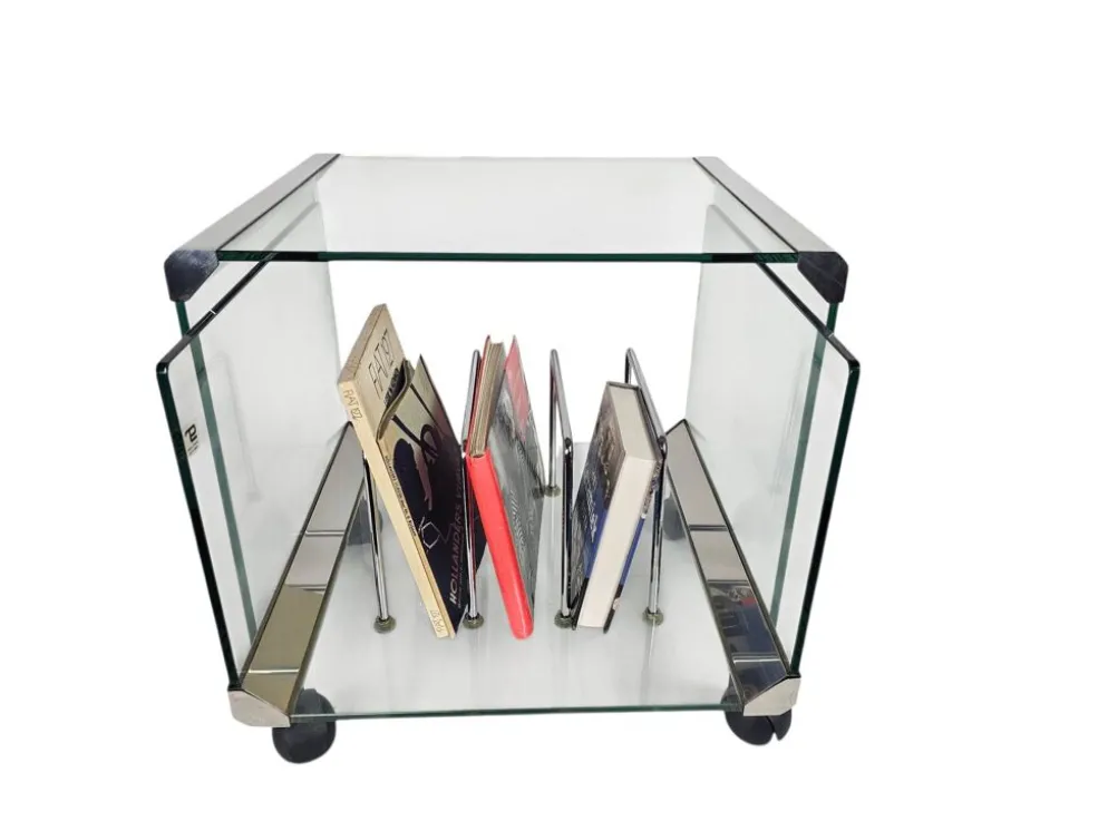 Table d'appoint roulantes Gallotti & Radice - Pierangelo Gallotti - Italie - années 70