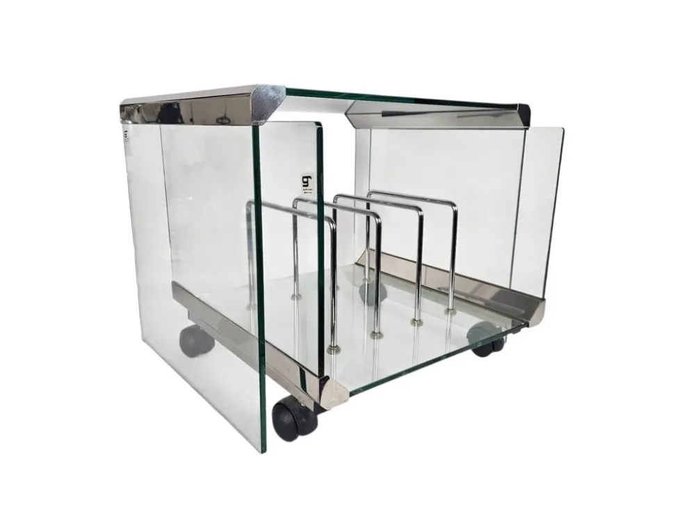 Table d'appoint roulantes Gallotti & Radice - Pierangelo Gallotti - Italie - années 70