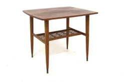 Table d'appoint scandinave en teck, Suède, 1950