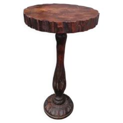 Table d'appoint style colonial espagnole vintage
