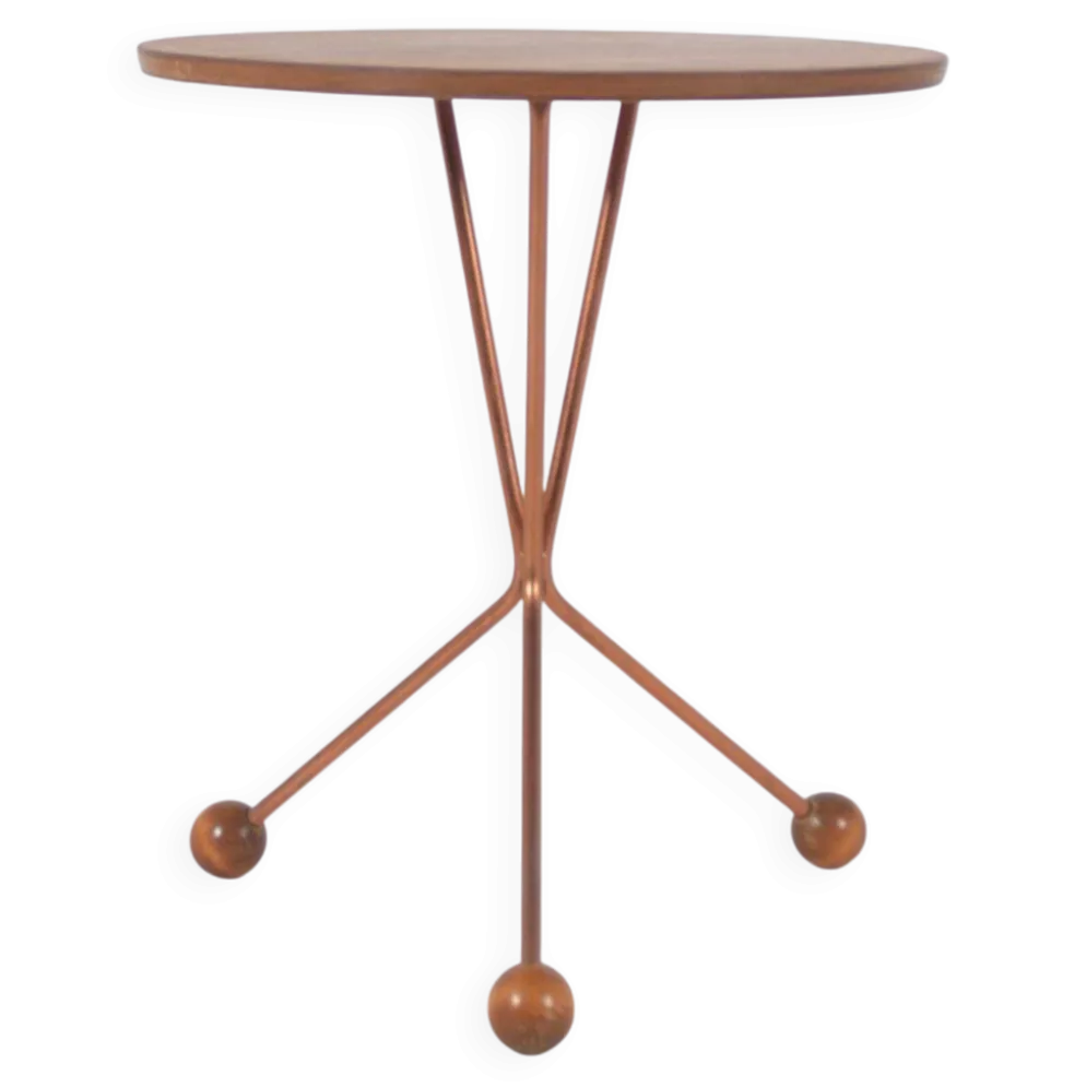Table d'appoint suédoise modèle 99 par Albert Larsson pour Alberts Tibro, années 1950.