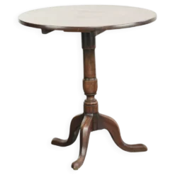 Table d'appoint / table d'angle inclinable anglaise du XVIIIe siècle