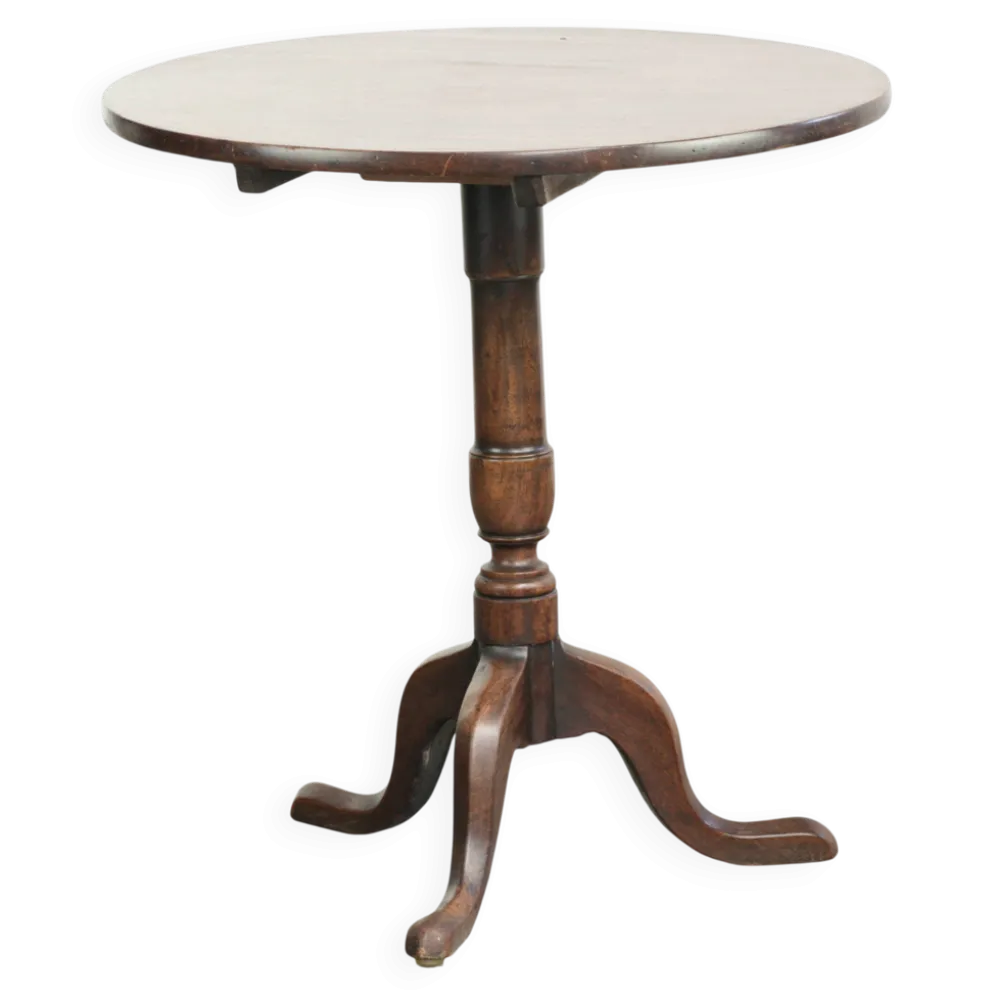 Table d'appoint / table d'angle inclinable anglaise du XVIIIe siècle
