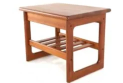 Table d'appoint / table de nuit Dyrlund - design danois en teck
