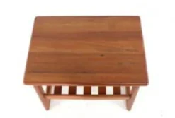 Table d'appoint / table de nuit Dyrlund - design danois en teck