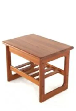 Table d'appoint / table de nuit Dyrlund - design danois en teck