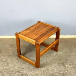 Table d'appoint, teck massif, années 1960